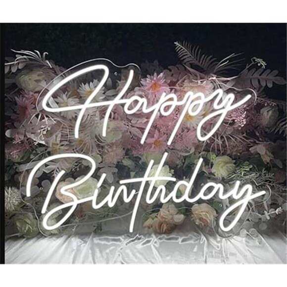 LED Neon Sign Night Light for Wall Party Décor Bedroom Room Bar Wedding Home - Picture 7 of 7